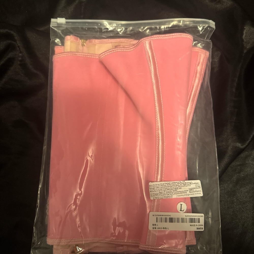 Pink Waist Trainer Corset